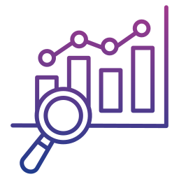 analyse compétitive Icône