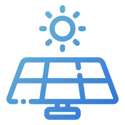 Solar panel icon