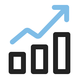 wachstum diagramm icon