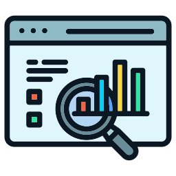 Data research icon