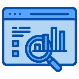 Data research icon