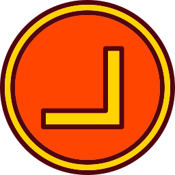 斜めの矢印 icon