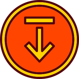 Down arrow icon