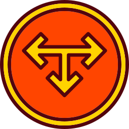 T junction icon