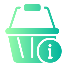 Shopping basket icon