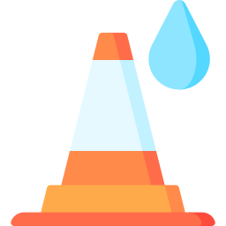 Traffic cone icon