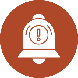 Notification bell icon