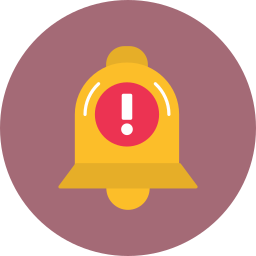 Notification bell icon