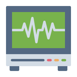 monitor de ecg Ícone