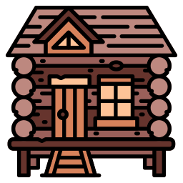 holzhütte icon