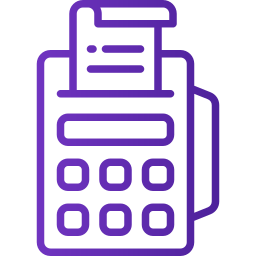 machine de paiement Icône