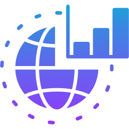 mercato globale icona