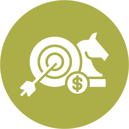 Business strategy icon