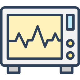 appareil à ecg Icône