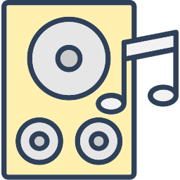 Music system icon