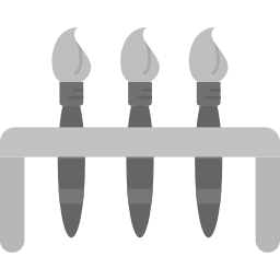 Paint brushes icon