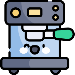 Coffee machine icon