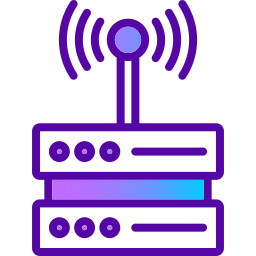 serveur wi-fi Icône