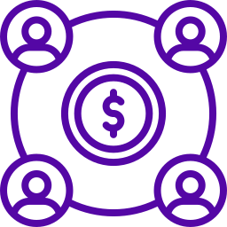 Crowfunding icon