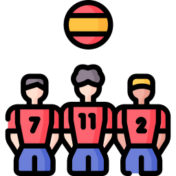 Womens soccer team icon