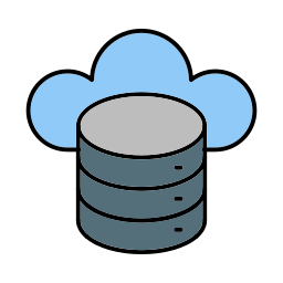 Cloud data icon