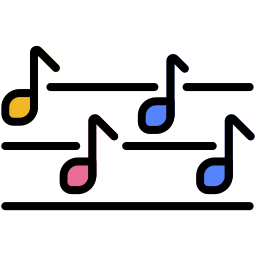 note de musique Icône