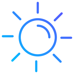 Sun icon