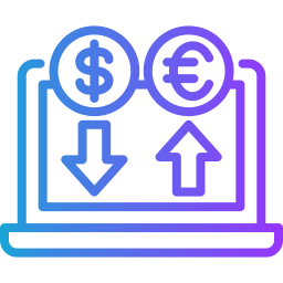 Échange de l'argent Icône