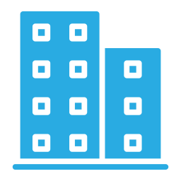 edificio per uffici icona