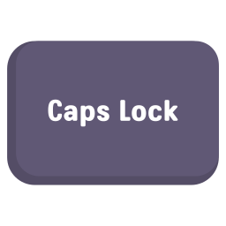 caps lock Ícone