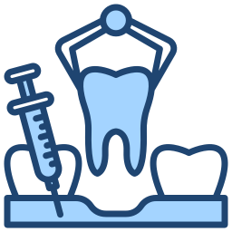 extração de dente Ícone