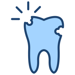 cáries dentárias Ícone