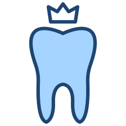 coroa dentária Ícone