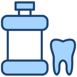 enxaguante bucal Ícone