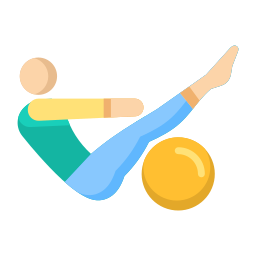 bola de pilates Ícone