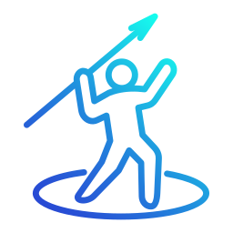 Javelin throw icon