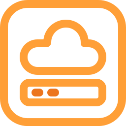 Cloud storage icon