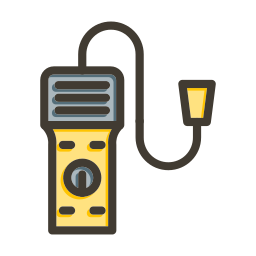 Gas detector icon