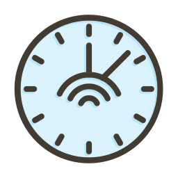 Smart clock icon