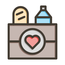 Food donation icon