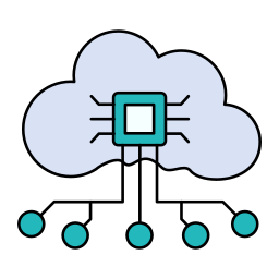 cloud intelligence icon