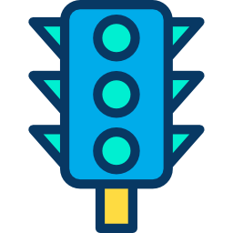 Traffic light icon