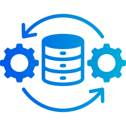 Data processing icon