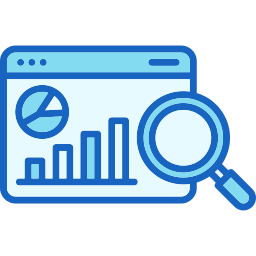 Exploratory analysis icon