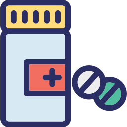 Medicine jar icon