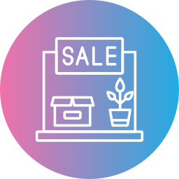 Garage sale icon