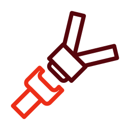 Safety belt icon