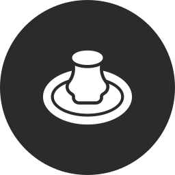 Potter wheel icon