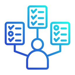 Summative evaluation icon