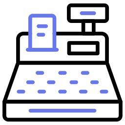 registratore di cassa icona